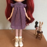 ネオブライス サイズ ドットミニヨンのワンピース