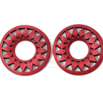 BSC-654-G【4個入り】サンウッドビーズ,Sun Wooden Beads /35mm x 35mm