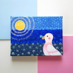原画『クローバー』キャンバス