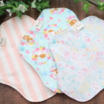 【おりもの】薄くて乾きやすい布ナプキンライナー／ワッフル３枚セット