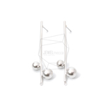 ERG-989-MR【2個入り】スティックバーピアス,Stick Bar Round Post Earrings