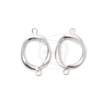 PDT-1989-MR【2個入り】メビウスストリップラウンドペンダント,Mobius Strip Round Penda