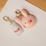 *いきものパンチャーム　うさぎパン*