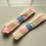  ☆腰ひも2本セット（ピンク、黄色)