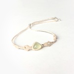 プレナイト macramé ペンダント