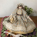メルヘンドール （黄色のバラ模様）バラ付き