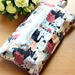 ◎再販◎ボックスティッシュケース☆猫いっぱい☆