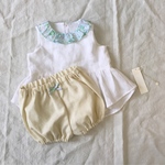 betsy ポム フリル襟チュニック セットアップ