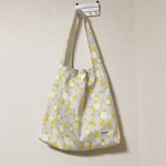 ＊SALE＊トライアングル【ミックスドット・イエロー】バッグ L