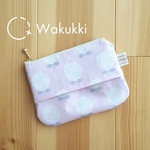 紫陽花のポケットティッシュポーチ