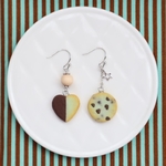 クッキー ピアス (チョコミント)