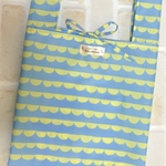 【再販】小さなエコバッグ☆青