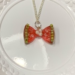 夏☆スイカみたいなリボンネックレス