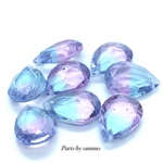 【再販】4pcs・しずくセラピーチャーム【pastel】d-33