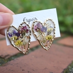 bouquet / 小花 ボタニカル ブーケ ドライフラワー ピアス/イヤリング