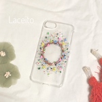 「花かんむり b」 iPhoneケース