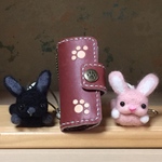 ryuka0110179様専用ページ革のキーケース ストラップ