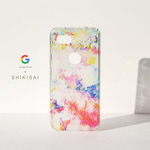 Pixel ピクセルケース 【 色彩 ハートビート 】 Pixel3 / Pixel3A ケース