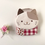  【ayumuu様専用フォーム】ふんわり☆ねこさん　バッグinバッグ　いちごさん