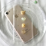 くまさんメロンパンと食パン  iPhoneケース スマホケース スマホカバー Android