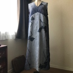 浴衣リメイク ロングワンピース