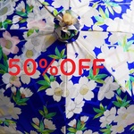 着物から生まれた日傘　けふまでの 日はけふ捨てて初桜《限定品》