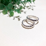 サイズ入荷！純銀製＊ハートリング