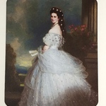 エリザベートの肖像 （星の髪飾り）マウスパッド