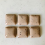 Beige Granite Square Cabochons