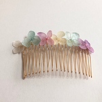 アジサイのヘアアクセサリー