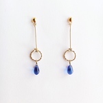 海の雫＊*No.1 deep ocean イヤリング・ピアス