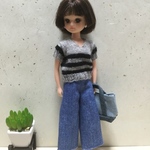 NO.4手編み半袖セーター