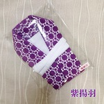 サークルレース半衿【バイオレット・うそつき衿仕様】