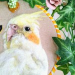 羊毛刺繍オーダーメイド・小動物用ミニサイズ(鳥・インコ・ハムスター・うさぎ…)