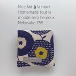 【再販】北欧風フラワーのサニタリーポーチ☆サニタリーケース