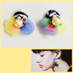 ふわくしゅピアス