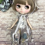 1288  Fluffy flowers 紫苑 Blythe ブライス アウトフィット