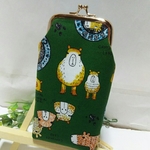 カピバラ柄＊がま口ペンケース
