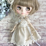 1304 ナチュラル ワンピース Blythe ブライス アウトフィット