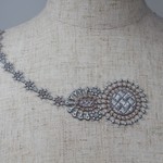 [再入荷]ケミカルレースモチーフ 3枚のセット 花火のような グレー(MFWZZ1GYBD00)