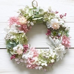 紫陽花のゆるリース