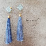 2way　タッセル　イヤリング