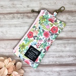 ランドセルにも！大人の方にも！大きめサイズ☆リール付きキーケース　アールグレイ