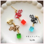 ゆらゆら金魚の涼しげピアス