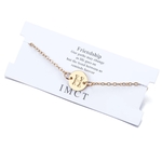 🐴イニシャルブレスレット「H」