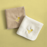 刺繍ミニタオル（オカメインコ ルチノー）