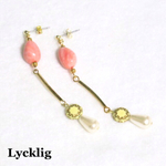 パステルカラーパイプピアス