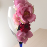 お花のバナナクリップ