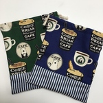 ☆送料無料☆巾着2枚セット カフェクマ