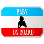 化粧品看板風カーマグネットBaby on Board ベビーオンボード